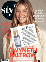 "AUF PUMP..." NEW FACE MASKS IN STYLE MAGAZINE