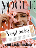 VOGUE TÜRKIYE - ARTICLE ABOUT NAZAN SCHNAPP - Yeşil bakış