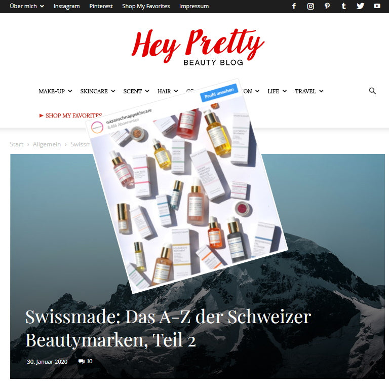 SWISSMADE - NAZAN SCHNAPP AS PIONEER FOR SWISS BEAUTY BRANDS