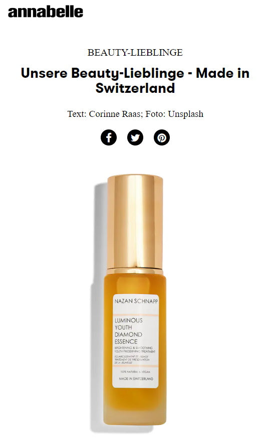 ANNABELLE - BEAUTY LIEBLINGE MADE IN SWITZERLAND