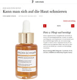 FRANKFURTER ALLGEMEINE with NAZAN SCHNAPP WHITE MAGNOLIA