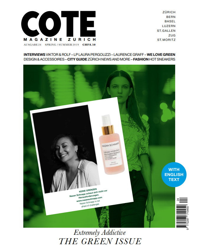 COTE MAGAZINE - NAZAN SCHNAPP - WITH LOVE FROM ZURICH