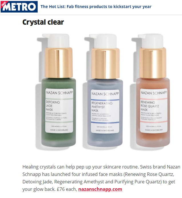 METRO - CRYSTAL CLEAR TO GET YOUR GLOW BACK