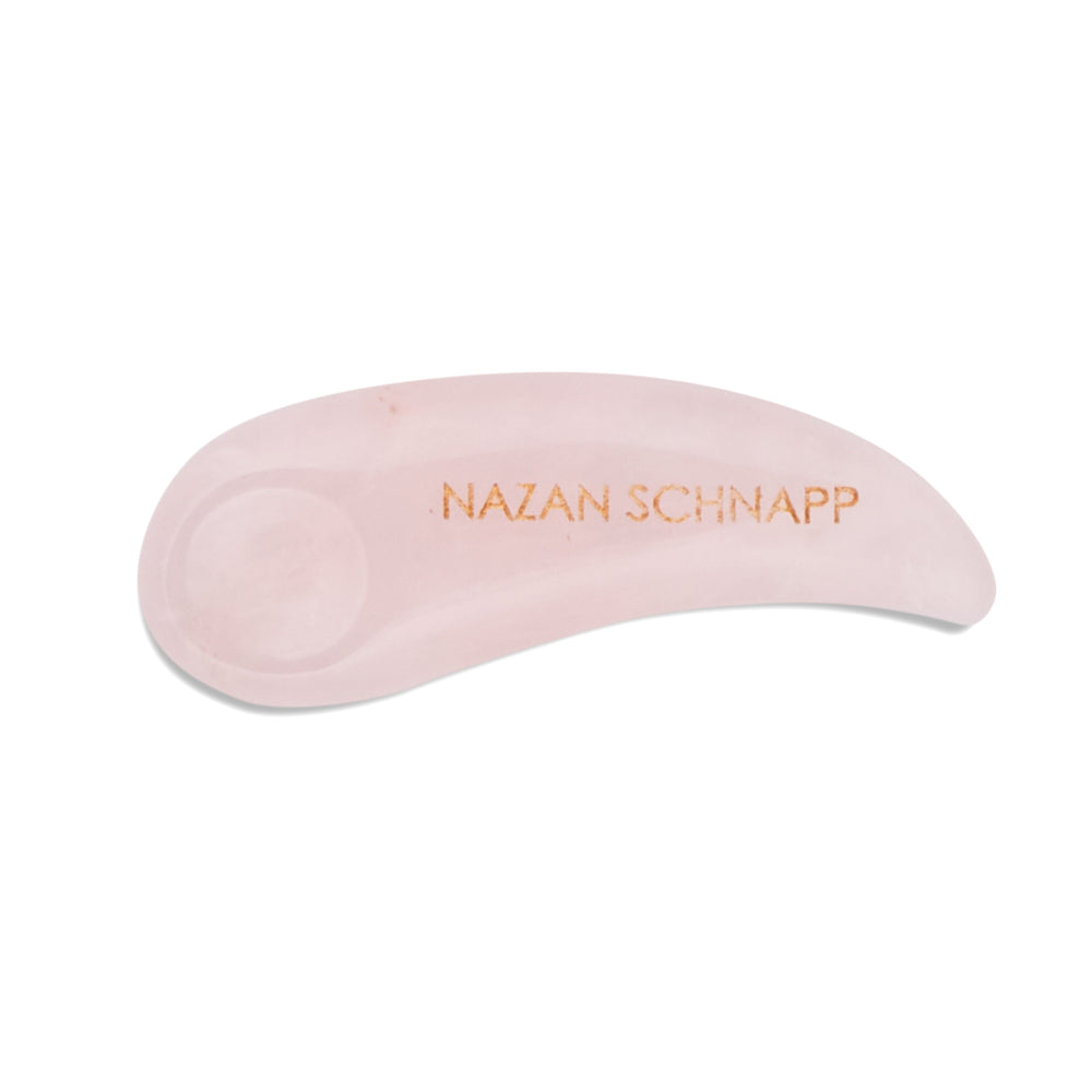 SIGNATURE ROSE QUARTZ GUA SHA & APPLICATOR